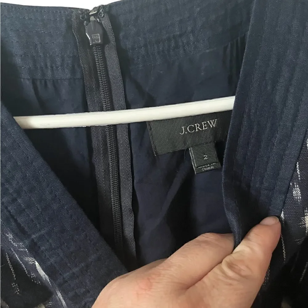 J. Crew crew ikat